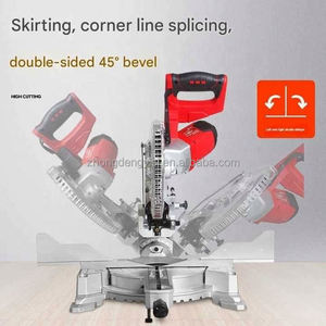 Cutting Sliding Miter <b>Saw</b> Woodworking Bench Top Miter <b>Saw</b> Brushless <b>Powerful</b> Electric Miter <b>Saw</b> for Metal Wood Cutting - Product Image 4