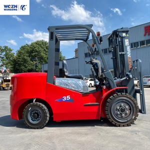 Forklift Diesel WGZN Penggunaan Aman 3.5 Ton Kapasitas Besar Mesin Forklift Diesel Gudang - Product Image 1