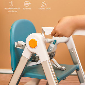 Accueil Apprendre à Diner Siège d'appoint compact pour tout-petits avec plateau pliable Chaise bébé - Product Image 2
