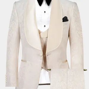 Işlemeli Stand-up yaka çin tunik takım elbise yaz yeni erkek işlemeli düğün takım elbise Preside sahne performans takım elbise