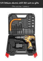 Taladro Eléctrico Inalámbrico Industrial Multifuncional con Batería de Litio, Atornillador Recargable, OEM Personalizado, Venta al por Mayor