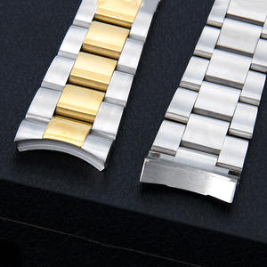 OEM Dayton 316L cinturino orologio in acciaio inossidabile <span class=keywords><strong>Logo</strong></span> personalizzato banda GMT per Sub-marinaio solido orologio cinturino curvo 20mm 21mm - Product Image 6