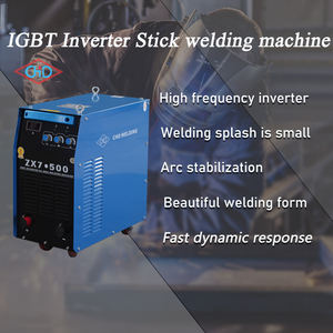 Máquina de <span class=keywords><strong>Soldar</strong></span> Portátil de Mano ZX7-500 MMA, Soldador Inverter Profesional, Equipo de Soldadura Manual por Arco Metálico - Product Image 4