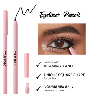 Crayon Eyeliner Double Pointe Lisse Sans Logo Crayon Gel Eyeliner Intégré avec Taille-Crayon Imperméable Longue Tenue - Product Image 6