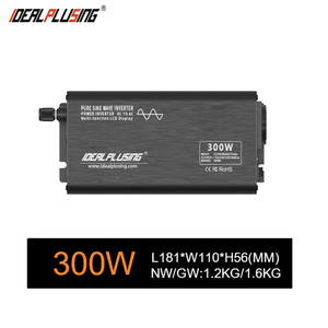 แปลงไฟ AC 300W 12V 24V 48V 60V 72V เป็น 110V 220V แรงดันไฟฟ้าขาออกแบบ Pure Sine Wave สำหรับระบบพลังงานแสงอาทิตย์ - Product Image 3