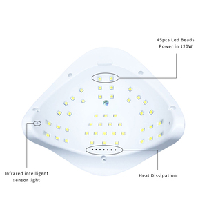 <span class=keywords><strong>Lampe</strong></span> <span class=keywords><strong>UV</strong></span> LED 150W <span class=keywords><strong>Lampe</strong></span> à ongles à séchage rapide pour tous les gels de vernis à ongles pour le séchage et le durcissement - Product Image 3