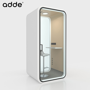 Enregistrement vocal amovible Cabine silencieuse insonorisée Bureau Réunion Cabine téléphonique Cabine téléphonique - Product Image 2