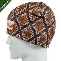 Casquette en satin ajustable de haute qualité pour hommes, imprimée par sublimation, motif serpent python, idéale pour le cyclisme, unisexe