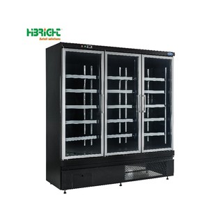 맞춤형 크기 편의성 직립 냉각기 슈퍼마켓 디스플레이 과일 야채 오픈 냉각기 - Product Image 4