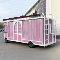 Nouveauté 2025, vente en gros d'usine, vente chaude, salon de coiffure mobile électrique, camion de barbier, remorque, boutique, chariot