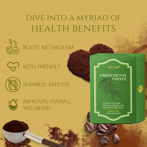 Supplément de soins de santé coup de pouce immunitaire minceur perte de poids poudre de café sans sucre contrôle du poids café - Product Image 4
