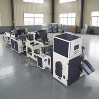 Machine automatique de fabrication de sacs à quatre plis sur rouleau JIADE JDFD-800 avec télécommande