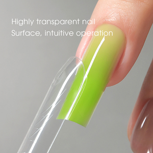 Dụng cụ làm móng acrylic dạng khuôn kép MR Nail, logo tùy chỉnh, khuôn kép hai lớp đáy và mặt trên, bán buôn đầu móng dạng khuôn kép - Product Image 3