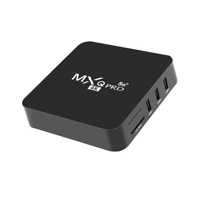 MXQPro Android 10 or Android 7.1 TV Box 2.4G Wifi Quad Core RK3328A RK3229 MXQ4K Set Top Box Factory Price