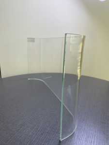Verre trempé double courbure haute transparence, verre renforcé sur mesure pour projets de murs-rideaux et fenêtres de bâtiments - Product Image 4