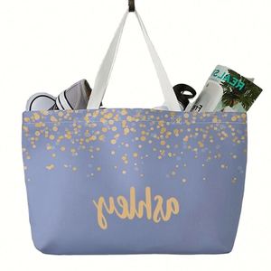 Custom Printed Eco-friendly Durable Canvas Tote Shopping <b>Bag</b> with Logo Custom Colors & Sizes for Carrying Essentials - Product Image 6