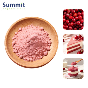 <span class=keywords><strong>Summit</strong></span> Poudre d'extrait de jus de cerise 100% pure, soluble dans l'eau, séchée par atomisation, qualité alimentaire, conditionnement en fût, extraction par solvant - Product Image 1