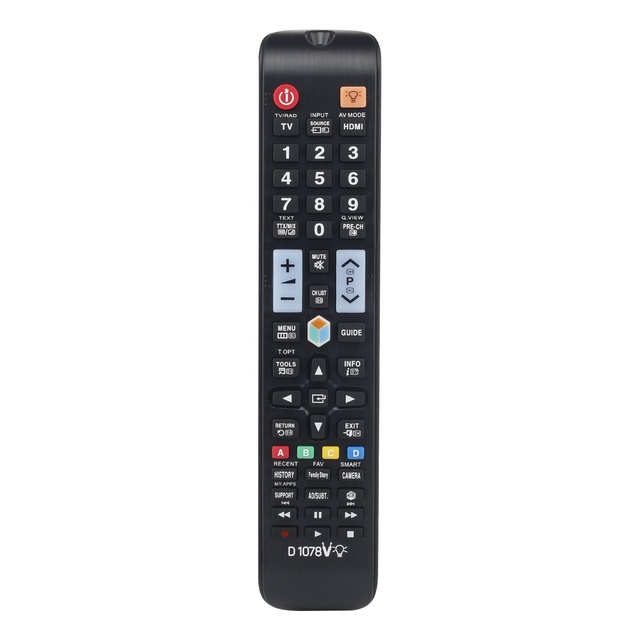 Universal Replacement HDTV Remote Control for Samsung TV with Automatic Function Rolling Code CE Certified AAA Battery 20m Range