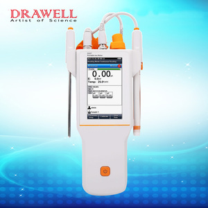 Drawell I310T مقياس الأس الهيدروجيني الرقمي المحمول أو مقياس الأيونات غرفة المسح متر الأس الهيدروجيني أو أيون اختبار متر للمختبر - Product Image 4