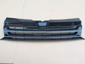 Grille de voiture en matériau ABS de haute qualité modifiée sans emblème pour VW <span class=keywords><strong>T5</strong></span> <span class=keywords><strong>2014</strong></span> Kit de carrosserie d'accessoires mise à niveau Volkswagen <span class=keywords><strong>Multivan</strong></span> - Product Image 2
