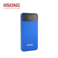 Batterie externe portable ultra-mince 10000mAh 20W Li-Polymère avec affichage numérique LED, charge rapide, compatibilité universelle, garantie 12 mois