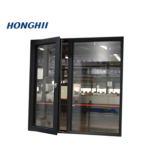75 Series hiện đại nhôm cửa sổ chống bụi phá vỡ nhiệt với Low E Kính Swing mở phong cách khung hợp kim nhôm - Product Image 3