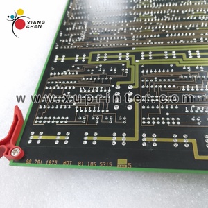 Carte de circuit imprimé d'origine WD d'occasion 81.186.5315 MOT 00.785.0370 pour pièces d'impression offset Sm102 CD102 Sm74 Sm52 1.186.5315/C - Product Image 6