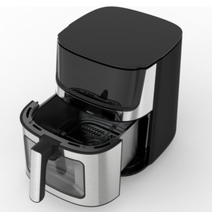 Freidora de Aire Digital OEM de Fábrica 6L 8L, Procesadores de Alimentos Domésticos, Freidora de Aire Digital de Acero Inoxidable 6L - Product Image 3