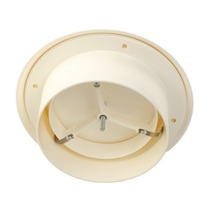 Hvac hệ thống không khí đăng ký lỗ thông hơi trang trí phẳng bảng điều chỉnh 2 Cone Trần Air diffusers cho Air extractor Fan - Product Image 3