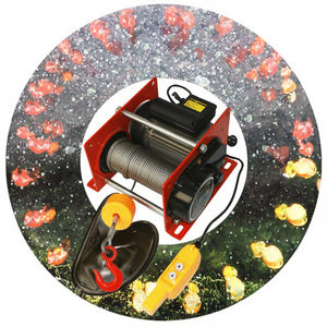 ינץ חשמלי קטן בסגנון גרמני יושב בסגנון גרמני עם 500 1000 ק "ג קיבולת עומס 220v רב-תכליתי <span class=keywords><strong>winch</strong></span> - Product Image 4