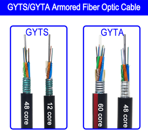 装甲ケーブル GYTA FTTx 2-288芯 屋外用シングルモード GYTA 光ファイバーケーブル - Product Image 6