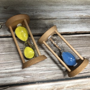 Bán Buôn Đồng Hồ Cát Bằng Gỗ Cho Nhà Bếp Trà 5 10 15 30 Phút Đồng Hồ Cát Thủy Tinh - Product Image 3