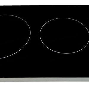 Table de cuisson infrarouge à deux brûleurs, 240V, encastrable, avec commande tactile, certifiée ETL, pour usage domestique - Product Image 2
