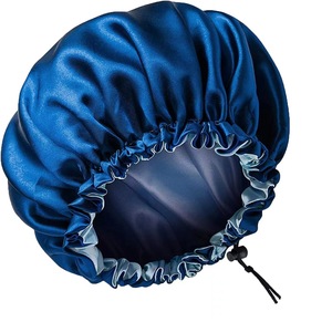 Syh05 Soie Bonnet Cheveux Wrap pour Dormir Réglable Soie Chouchous Bonnet de Sommeil pour Femmes Hommes Satin Soie Bonnet de Sommeil Cap - Product Image 4