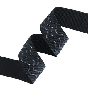 Nhà Máy Bán 3Cm Màu Đen Chống-Trượt Ba Silicon Dòng Đàn Hồi Vải Băng Cho Đi Xe Đạp Thể Thao Mặc - Product Image 6