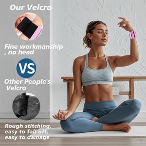 Adjustable Soft Wearable Fitness Bracelet Ankle Wrist Weights for Running Yoga Pilates <b>Strength</b> <b>Training</b> Workout Equipment - Product Image 4
