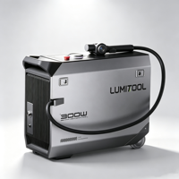 Machine de nettoyage au laser à fibre pulsée, pistolet de nettoyage au laser portable, 100W 200W 500W, éliminateur de rouille au laser pour métal et bois