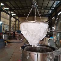 Nouvelle centrifugeuse décortiqueuse à décharge cantilever Top-800 de type PD, prête pour l'avenir, à commande PLC, facile à utiliser et sécurisée, avec levage de sacs