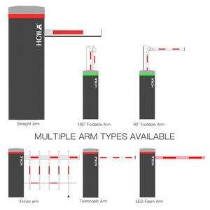 Puerta de barrera automática popular HCW, brazo de estacionamiento de 1-6m con acero laminado en frío y galvanizado/revestimiento en polvo para seguridad vial - Product Image 2