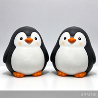 Jouet anti-stress Squishy Pingouin, animal mignon à remontée lente, jouet sensoriel doux, vente en gros