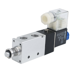 ชินท์ 4V230C-08 วาล์วแม่เหล็กไฟฟ้า 220V 24V 3 ตำแหน่ง 5 ทิศทาง อินเทอร์เฟซ G1/4 - Product Image 3