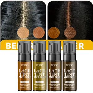 Luxfume 100ml <span class=keywords><strong>Mousse</strong></span> Teintante pour Dentelle Formule Naturelle à Base de Plantes Sans Résidu <span class=keywords><strong>Mousse</strong></span> Colorante pour Perruques à Dentelle Produit Phare - Product Image 1