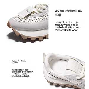 <span class=keywords><strong>รองเท้า</strong></span>ผ้าใบดีไซน์หรูสำหรับทุกเพศ สวมใส่สบาย ระบายอากาศได้ดี เหมาะสำหรับวิ่ง รองรับแรงกระแทกได้ดี  ทันสมัย  ใส่เดินได้ - Product Image 5