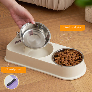 Factory Eco-Friendly Luxury Pet Food Feeding Printed Pet <strong>Bowl</strong> Stainless Steel Water Dog Cat <strong>Bowl</strong> - Product Image 3