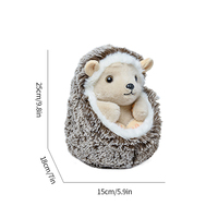 Boneka Landak Kustom Lucu, Hewan Boneka Isi Dakron Desain Kustom, Kain Super Lembut, Lapisan Jala, Hadiah Anak, Dekorasi Kamar, Grosir OEM
