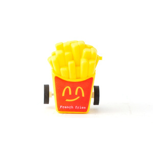 French Fries Pullback Car <b>Mini</b> Friction Toy Vehicle For Children 2 To 4 Years <b>Old</b> Plastic Unisex Gift - Product Image 4