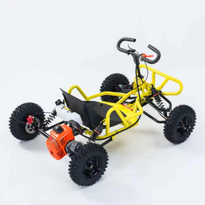 Go-<span class=keywords><strong>Kart</strong></span> Todoterreno Económico de 63cc con Suspensión de Brazo, Motor de Gasolina de 2 Tiempos, Arranque Manual, Buggy - Product Image 1