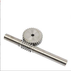 Tùy chỉnh chính xác thép không gỉ CNC gia công vít vô tận cho máy kéo sợi ISO9001 chứng nhận - Product Image 6