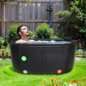 Baignoire à glace portable pour athlètes, bain de glace <span class=keywords><strong>gonflable</strong></span> en PVC pour adultes, bain de glace portable - Product Image 4