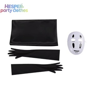 HESPER 2026 Mono Negro con Máscara de Hombre Sin Rostro, Disfraz de Cosplay, Ropa de Halloween - Product Image 2